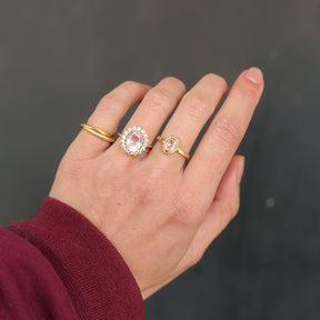 Sim Rose Quartz ring